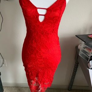 LUXE fashion nova dress size medium tags on